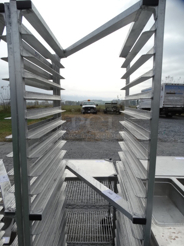 Metal Commercial Pan Transport Rack on Commercial Casters. 20.5x27x70 - Image 4 of 5