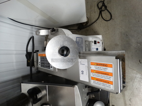 AWESOME! Oliver Model 702N Metal Commercial Countertop Bread Bagel Slicer. 115 Volts, 1 Phase. 14x34x31. Tested and Working! - Image 6 of 9