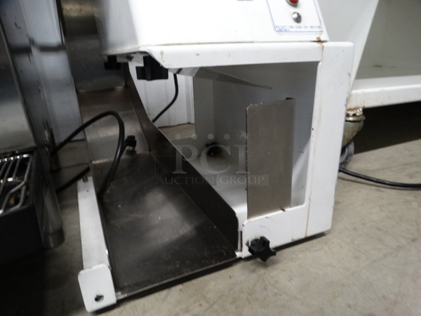 AWESOME! Oliver Model 702N Metal Commercial Countertop Bread Bagel Slicer. 115 Volts, 1 Phase. 14x34x31. Tested and Working! - Image 7 of 9