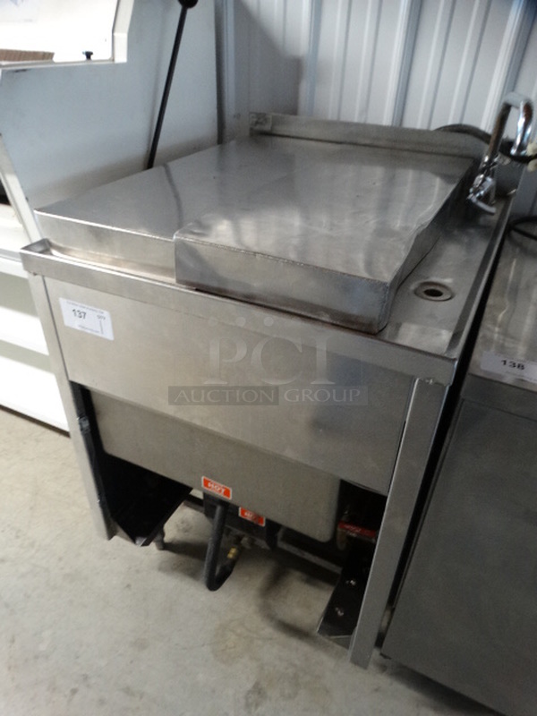 NICE! Elkay Model RTS-14-SL Stainless Steel Commercial Floor Style Rethermalizer. 26x30x40 - Image 2 of 7