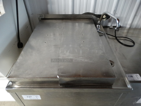 NICE! Elkay Model RTS-14-SL Stainless Steel Commercial Floor Style Rethermalizer. 26x30x40 - Image 4 of 7