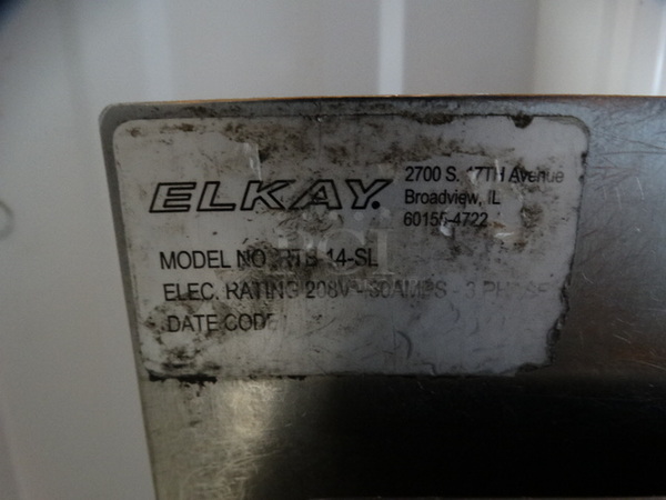 NICE! Elkay Model RTS-14-SL Stainless Steel Commercial Floor Style Rethermalizer. 26x30x40 - Image 7 of 7