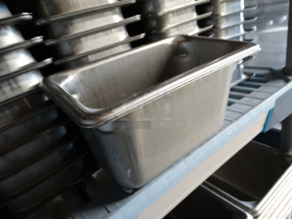 10 Stainless Steel 1/9 Size Drop In Bins. 1/9x4. 10 Times Your Bid! - Image 3 of 4