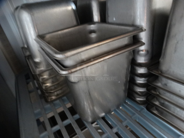 10 Stainless Steel 1/6 Size Drop In Bins. 1/6x6. 10 Times Your Bid! - Image 2 of 3