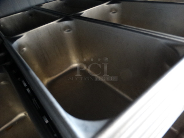 10 Stainless Steel 1/3 Size Drop In Bins. 1/3x6. 10 Times Your Bid! - Image 2 of 3