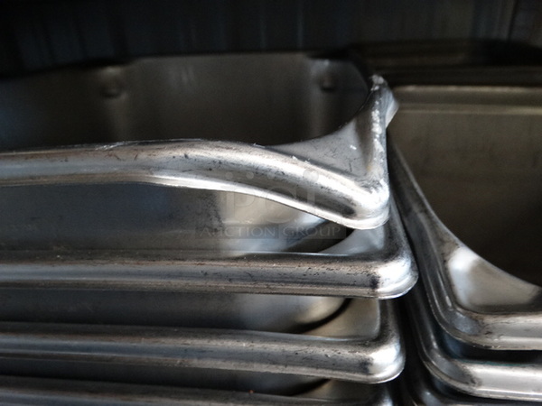 11 Stainless Steel 1/2 Size Drop In Bins. 1/2x6. 11 Times Your Bid! - Image 4 of 4