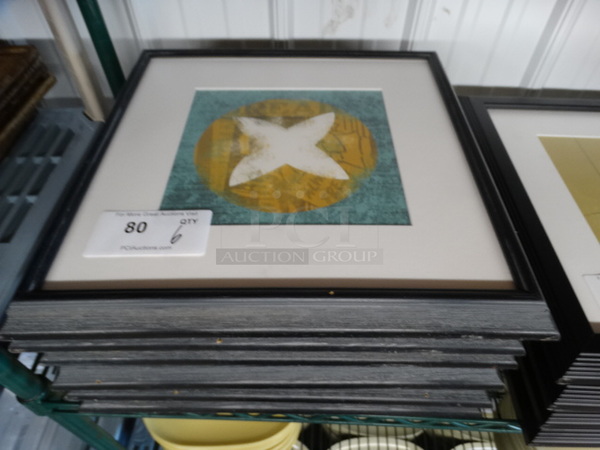 6 Various Framed Pictures. 17x1.5x17. 6 Times Your Bid! - Image 1 of 8