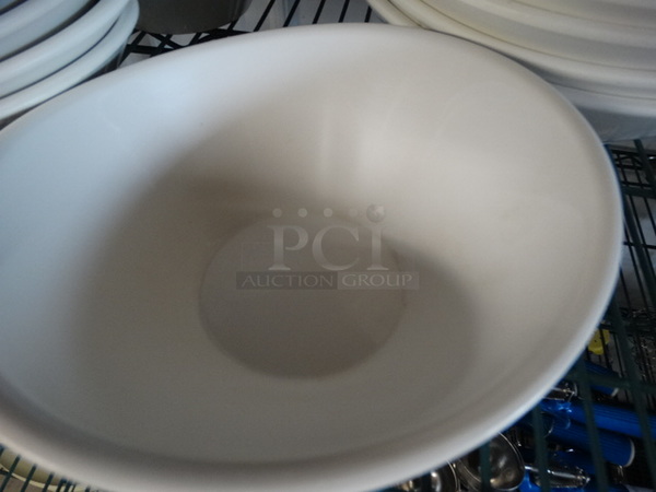 12 Creations White Poly Bowls. 8x7.25x3. 12 Times Your Bid! - Image 4 of 6