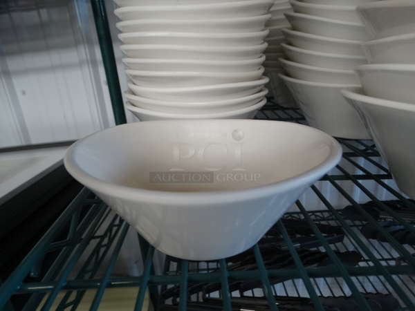 12 Creations White Poly Bowls. 6x5.25x2.5. 12 Times Your Bid! - Image 1 of 4
