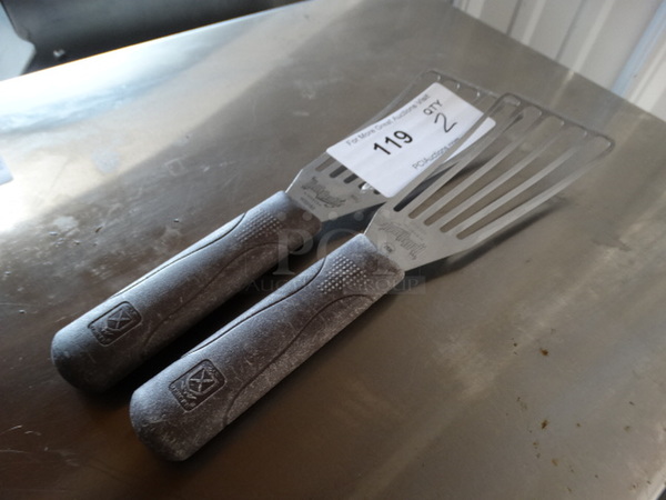 2 Metal Spatulas. 11.5