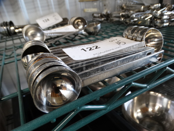 15 Vollrath Stainless Steel 1 Tablespoon Scoops. 6.5". 15 Times Your Bid! - Image 1 of 4