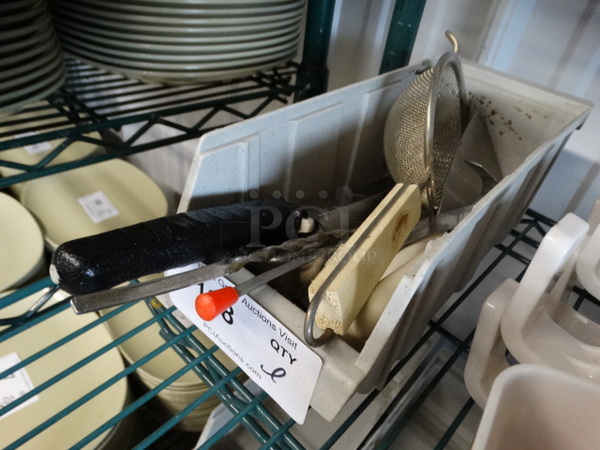 ALL ONE MONEY! Lot of Various Utensils in Poly Bin! - Image 2 of 4