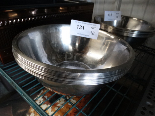 10 Metal Bowls. 11x11x4. 10 Times Your Bid! - Image 3 of 4