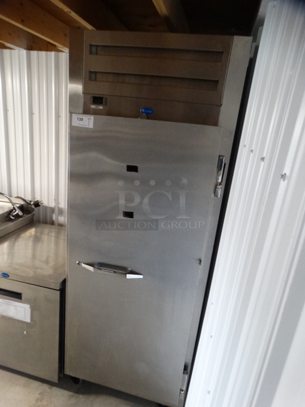 WOW! Randell Model 2010F Stainless Steel Commercial Single Door Reach In Freezer on Commercial Casters. 115 Volts, 1 Phase. 30x34x81. Cannot Test Due To Plug Style - Image 2 of 7