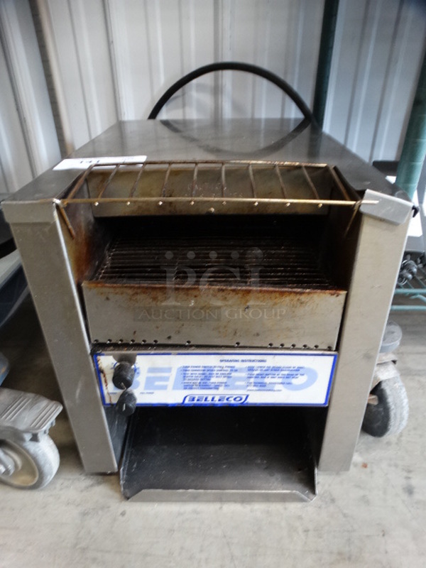 NICE! Belleco Model JT2-B Stainless Steel Commercial Countertop Conveyor Oven. 208 Volts, 1 Phase. 14.5x20x16