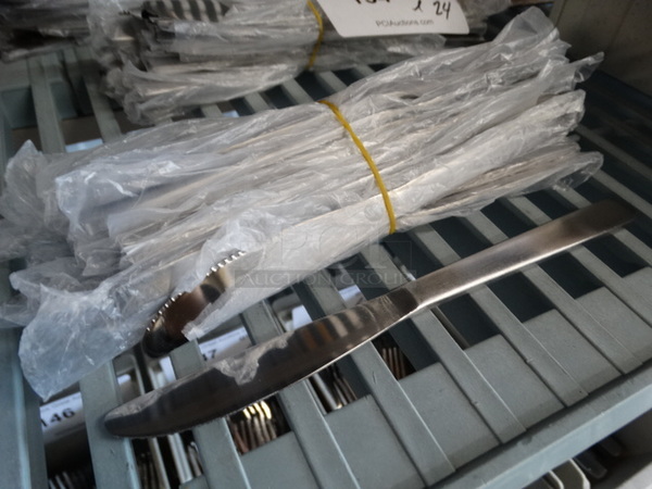 ALL ONE MONEY! Lot of 24 BRAND NEW Metal Knives! 8.5" - Image 1 of 5