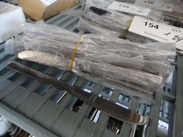 ALL ONE MONEY! Lot of 24 BRAND NEW Metal Knives! 8.5" - Image 4 of 5