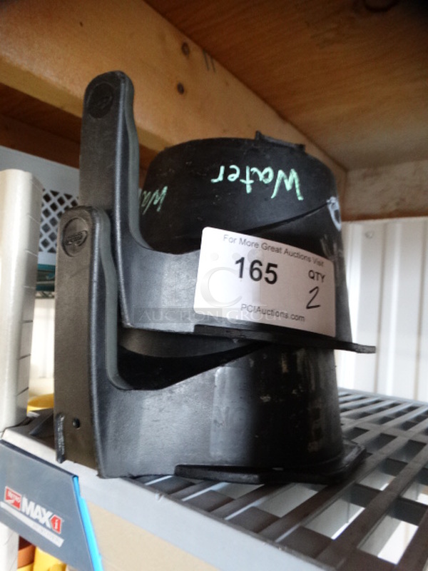 2 Black Poly Brew Baskets. 9x10x5.5. 2 Times Your Bid! - Image 1 of 3