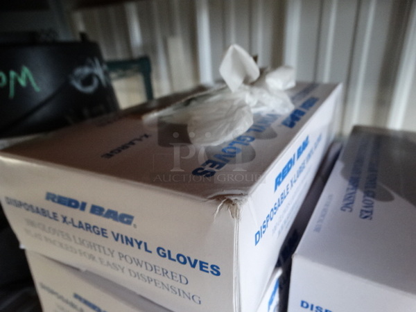 ALL ONE MONEY! Lot of 4 BRAND NEW and 3 Used Boxes of XL Gloves! - Image 3 of 4