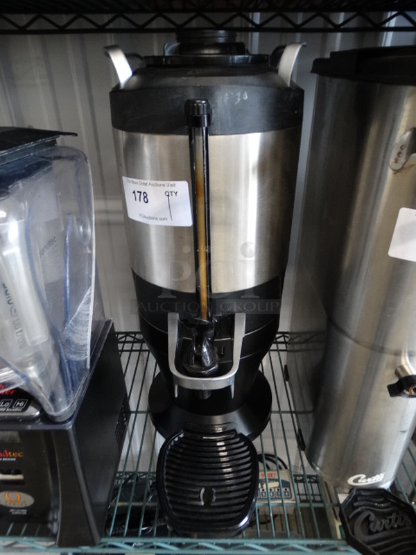 Curtis Model TXSG1501S200 Chrome Finish Countertop Coffee Server. 9x16x23 - Image 1 of 5
