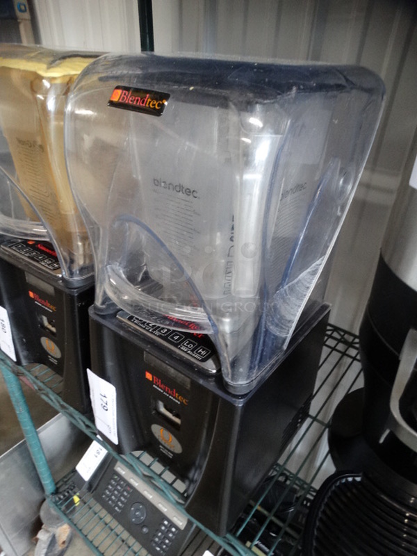 GREAT! Blendtec Model ICB5/ABC5 Commercial Countertop Blender w/ Poly Dome Cover, Poly Blending Pitcher and Lid. 9x9.5x19. Could Not Test Due To Plug Style - Image 2 of 7
