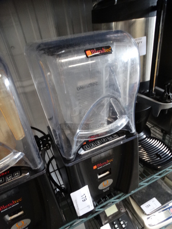 GREAT! Blendtec Model ICB5/ABC5 Commercial Countertop Blender w/ Poly Dome Cover, Poly Blending Pitcher and Lid. 9x9.5x19. Could Not Test Due To Plug Style - Image 3 of 7