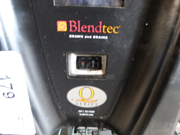 GREAT! Blendtec Model ICB5/ABC5 Commercial Countertop Blender w/ Poly Dome Cover, Poly Blending Pitcher and Lid. 9x9.5x19. Could Not Test Due To Plug Style - Image 5 of 7