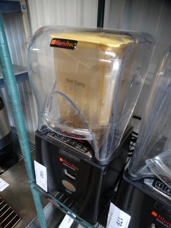 GREAT! Blendtec Model ICB5/ABC5 Commercial Countertop Blender w/ Poly Dome Cover, Poly Blending Pitcher and Lid. 9x9.5x19. Could Not Test Due To Plug Style - Image 2 of 8