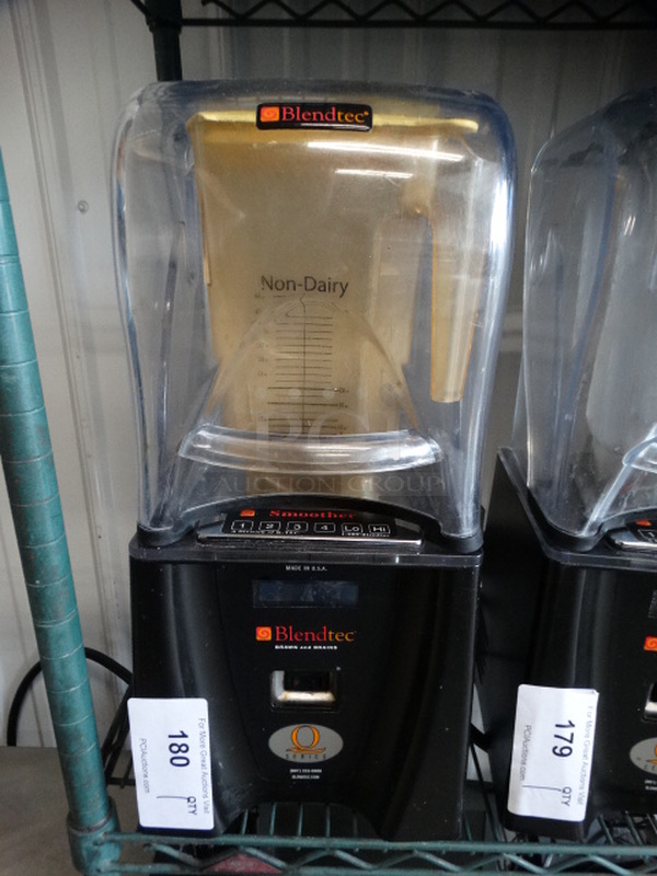 GREAT! Blendtec Model ICB5/ABC5 Commercial Countertop Blender w/ Poly Dome Cover, Poly Blending Pitcher and Lid. 9x9.5x19. Could Not Test Due To Plug Style - Image 4 of 8