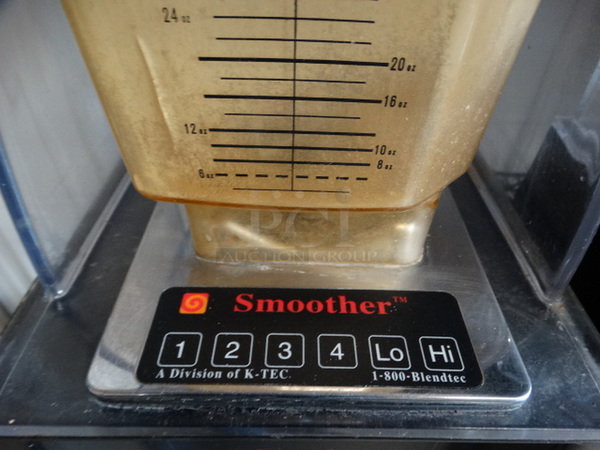 GREAT! Blendtec Model ICB5/ABC5 Commercial Countertop Blender w/ Poly Dome Cover, Poly Blending Pitcher and Lid. 9x9.5x19. Could Not Test Due To Plug Style - Image 6 of 8