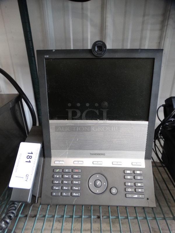 Tandberg Model DV2-0 Countertop Teleconferencing Unit. 12x7x14  - Image 1 of 6