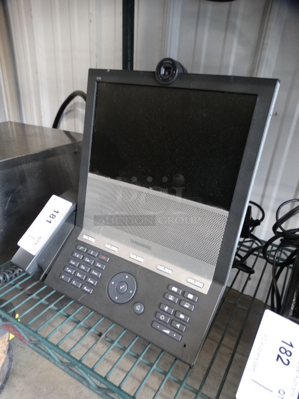 Tandberg Model DV2-0 Countertop Teleconferencing Unit. 12x7x14  - Image 2 of 6
