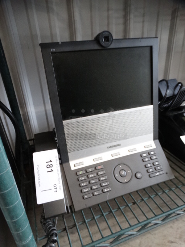Tandberg Model DV2-0 Countertop Teleconferencing Unit. 12x7x14  - Image 3 of 6