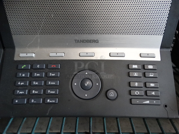 Tandberg Model DV2-0 Countertop Teleconferencing Unit. 12x7x14  - Image 4 of 6