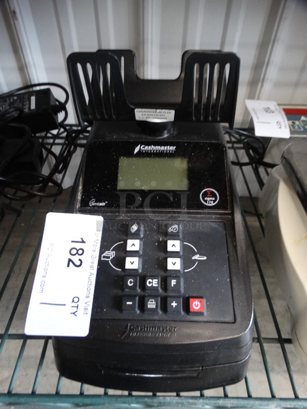 Cashmaster Model SIGMA 170 Countertop Money Counting Machine. 7x12x5