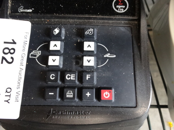 Cashmaster Model SIGMA 170 Countertop Money Counting Machine. 7x12x5 - Image 4 of 6