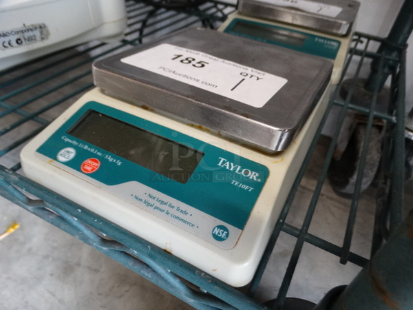 Taylor Model TE10FT Countertop Scale. 6x8x2. Could Not Test Due To Missing Power Cord - Image 3 of 4