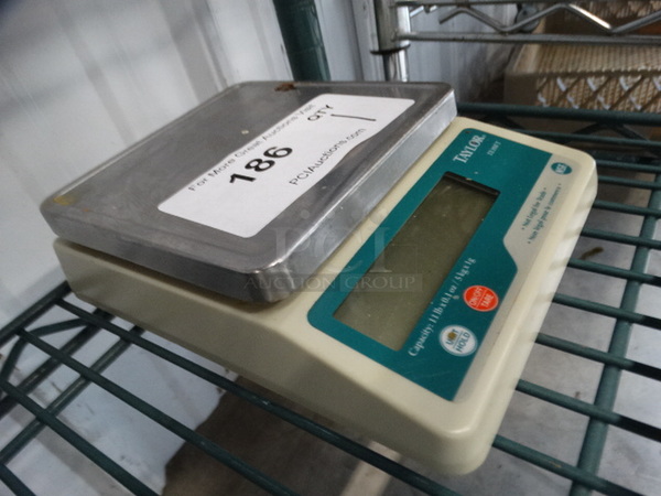Taylor Model TE10FT Countertop Scale. 6x8x2. Could Not Test Due To Missing Power Cord - Image 2 of 4