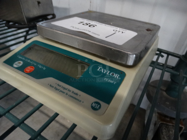 Taylor Model TE10FT Countertop Scale. 6x8x2. Could Not Test Due To Missing Power Cord - Image 3 of 4