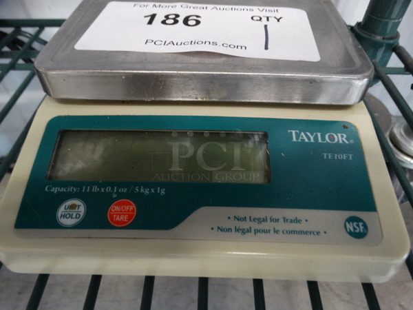 Taylor Model TE10FT Countertop Scale. 6x8x2. Could Not Test Due To Missing Power Cord - Image 4 of 4