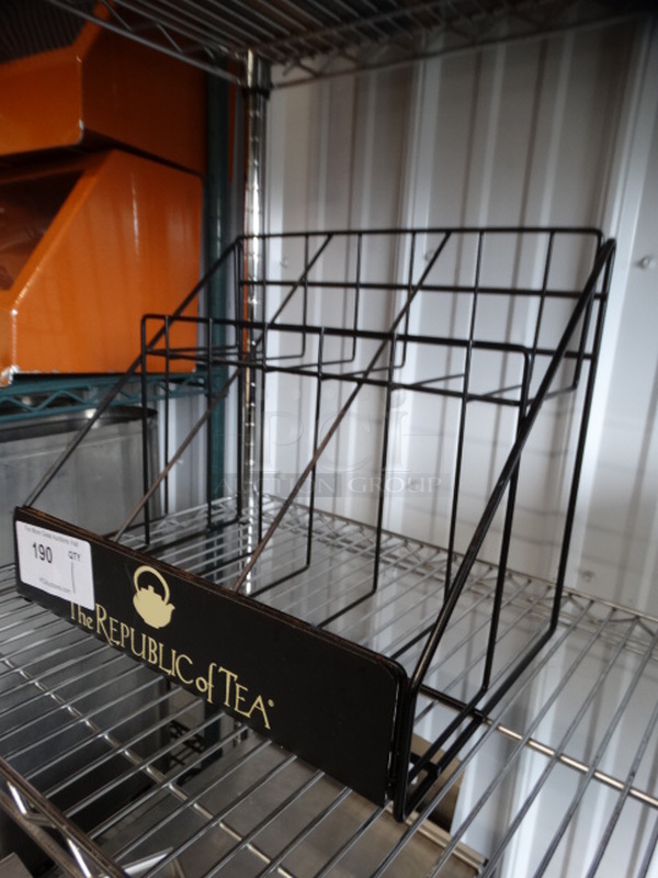 Black Metal Stand. 14.5x10.5x13 - Image 2 of 4