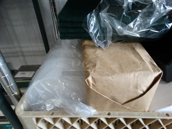 ALL ONE MONEY! Lot of Various Items Including Scrubbing Pads and Lids in Dish Caddy! - Image 4 of 4