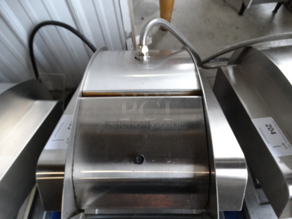 AWESOME! 2012 Electrolux Model HSPPAN HSG Panini Stainless Steel Commercial Countertop Electric Powered Panini Press. 208 Volts, 1 Phase. 14x24x21. Cannot Test Due To Plug Style - Image 7 of 7