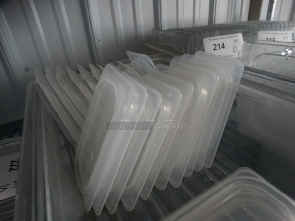 11 Poly 1/9 Size Drop In Bin Lids. 11 Times Your Bid! - Image 2 of 3
