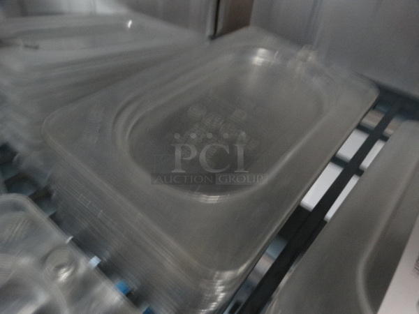 14 Clear Poly 1/9 Size Drop In Bin Lids. 14 Times Your Bid! - Image 2 of 2