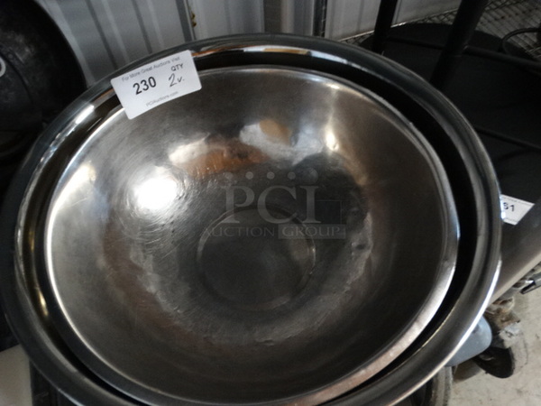 2 Metal Bowls Includes 19x19x6. 2 Times Your Bid! - Image 3 of 3
