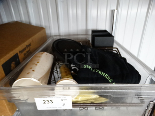 ALL ONE MONEY! Lot of Various Items in Poly Bin! - Image 1 of 4
