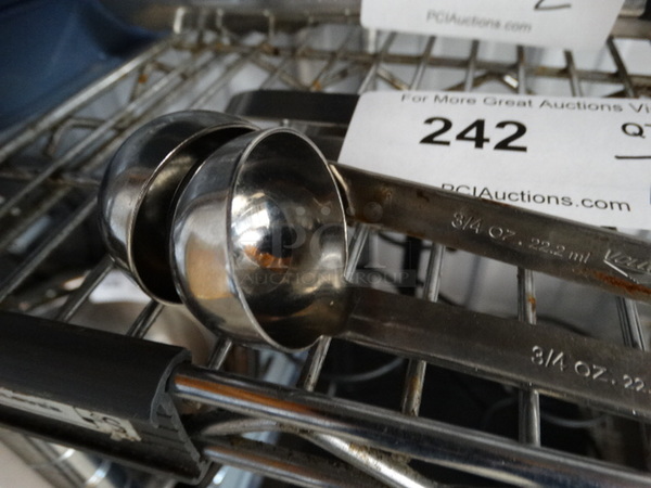 7 Metal Ladles. 10". 7 Times Your Bid! - Image 2 of 3
