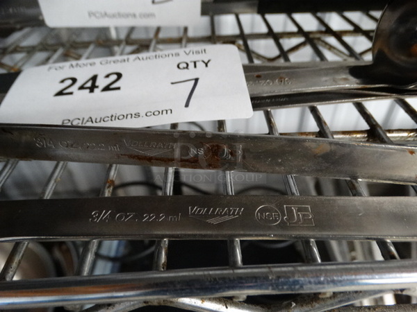 7 Metal Ladles. 10". 7 Times Your Bid! - Image 3 of 3