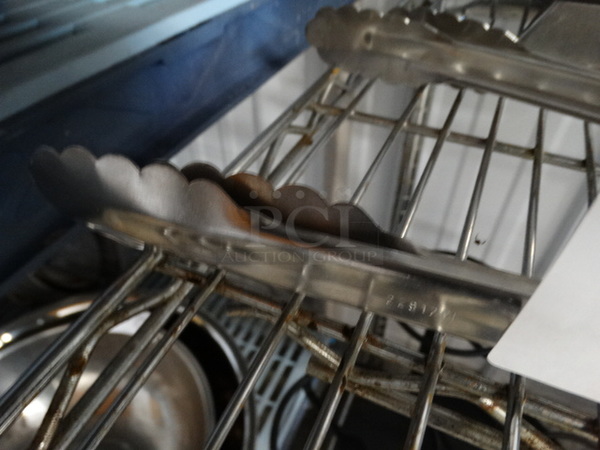 2 Metal Tongs. 16". 2 Times Your Bid! - Image 2 of 3